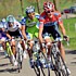 Andy Schleck pendant l�Amstel Gold Race 2010